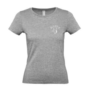 T-SHIRT (femme) - ESA - Gris chiné - BC04T