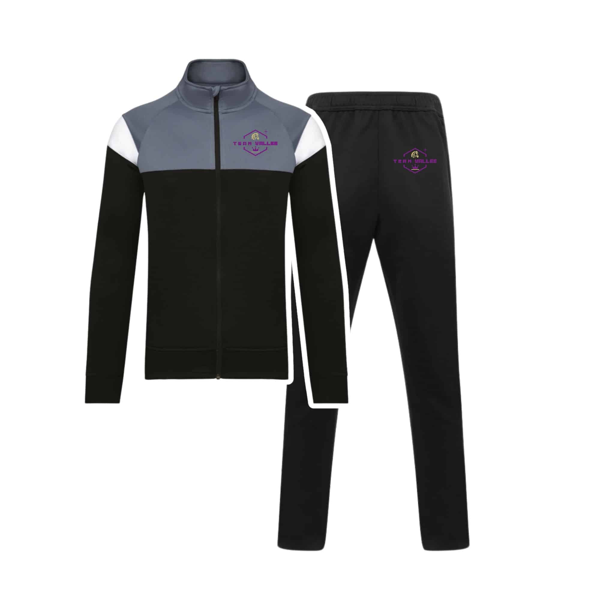 Ensemble de survetement (enfant) - Team vallée équitation - Noir - ES011