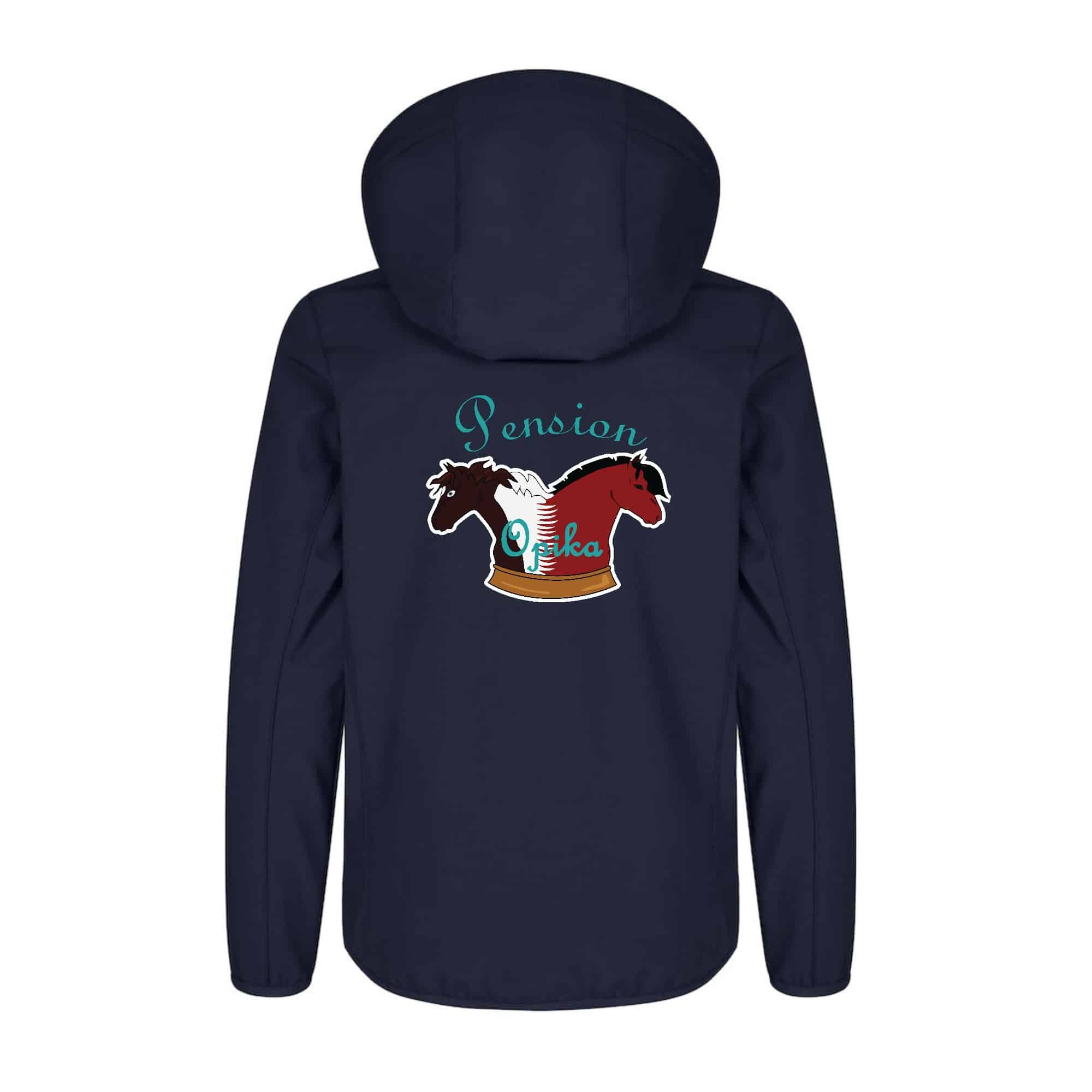 SOFTSHELL "Classic" (enfant) - Pension d'Opika - Navy - 0200909 – Image 3