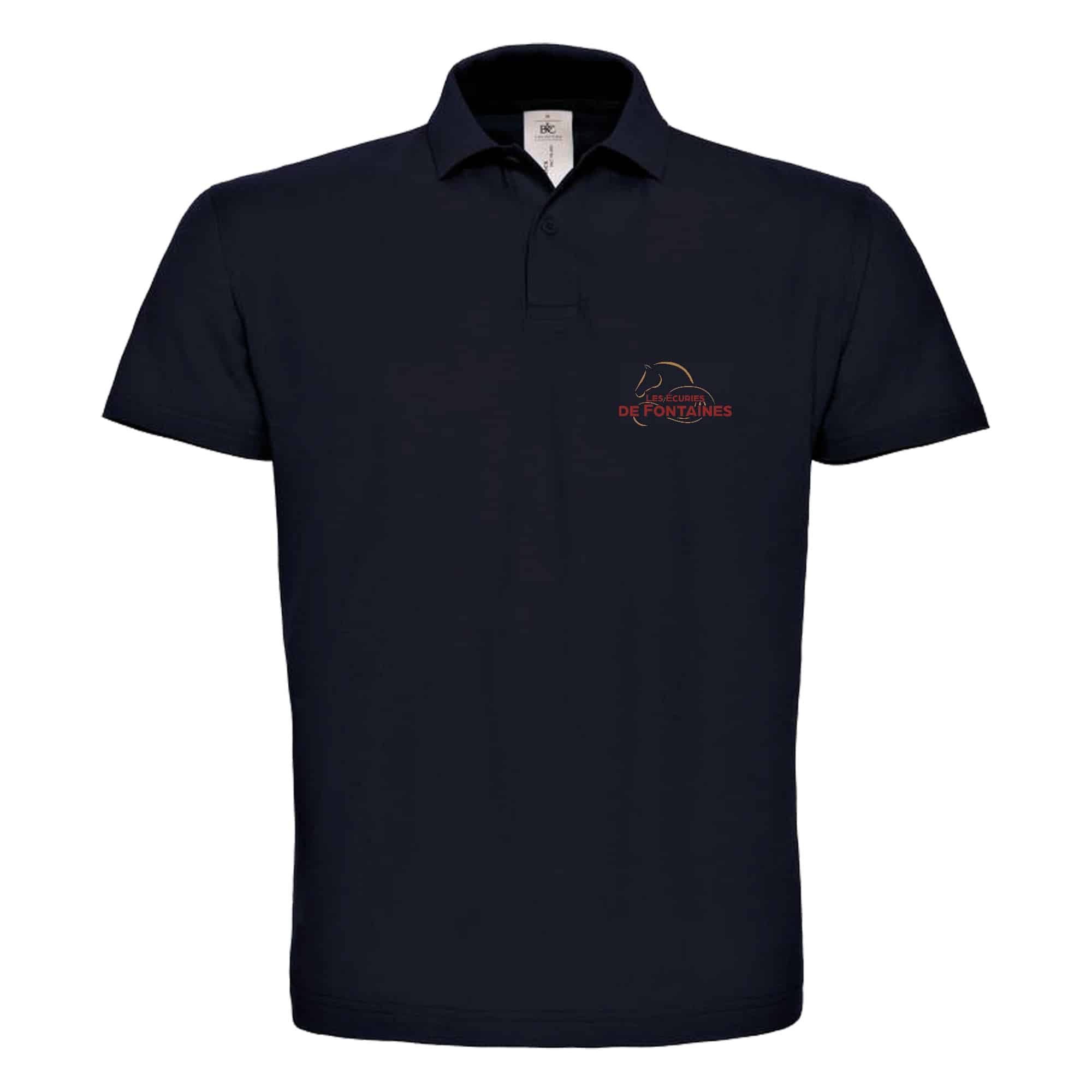 POLO (enfant) - Les Ecuries de Fontaines - Navy - BCK424