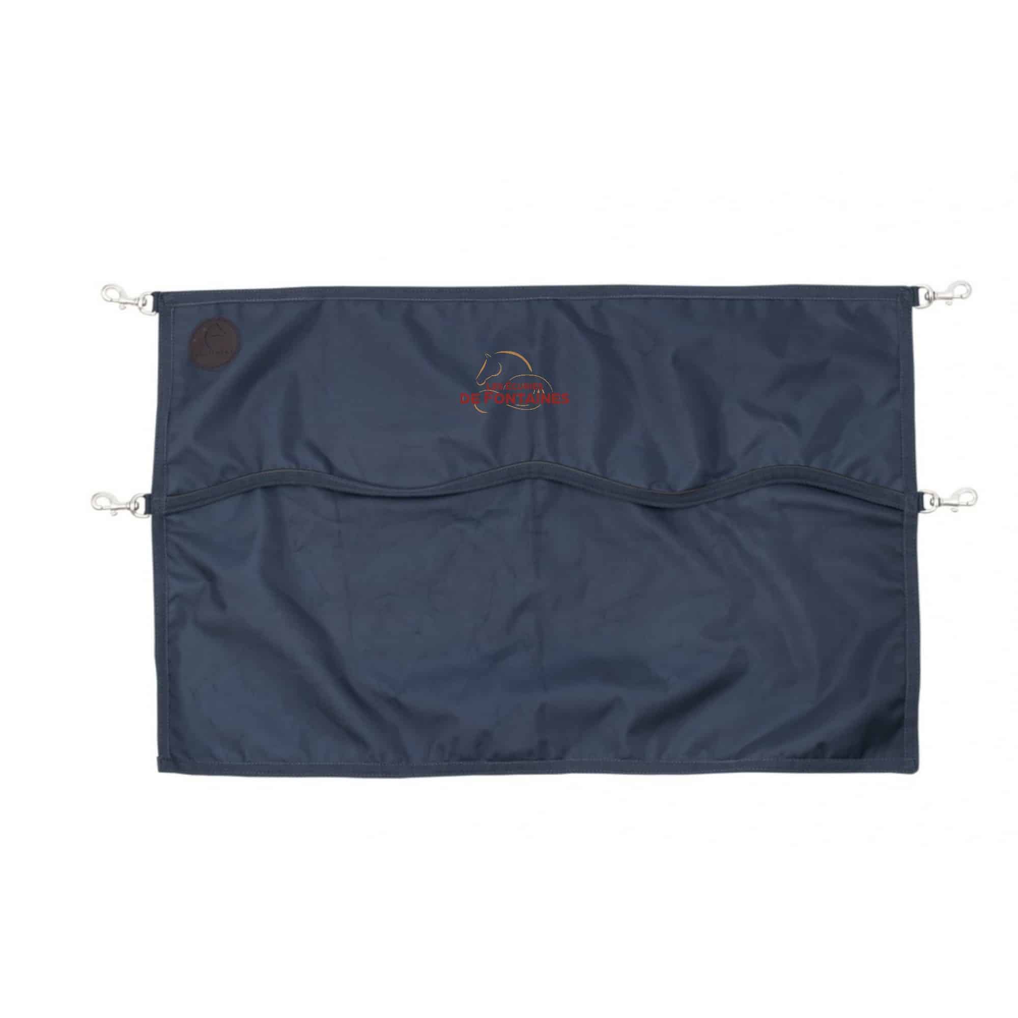 Rideau ou porte de box EQUITHÈME Premium – Les Ecuries de Fontaines – Navy - RP001
