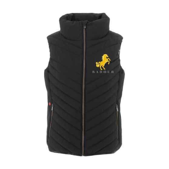 Gilet Paddock Sports Longueil (Adulte) - Ferme equestre du badour - Noir - 978629