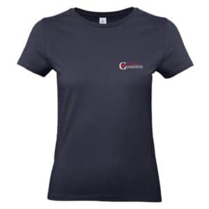 T-Shirt Bio Premium (femme) - Ecuries La Gosnière - Navy - BC049