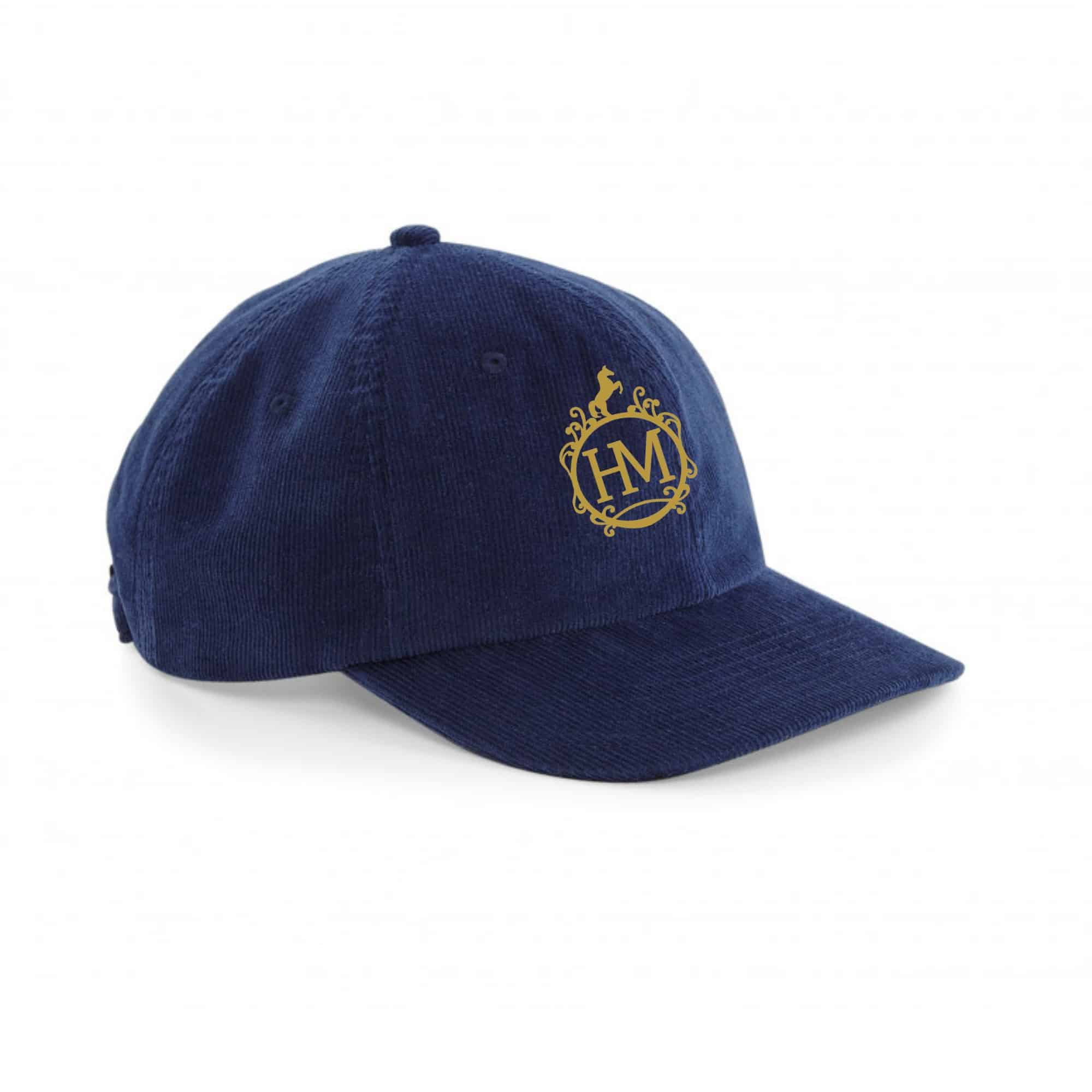 Casquette en velours héritage - Haras de Mai - Navy - BF682