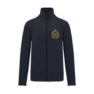 Veste micropolaire zippée (femme) – Haras de Mai - Navy – K907