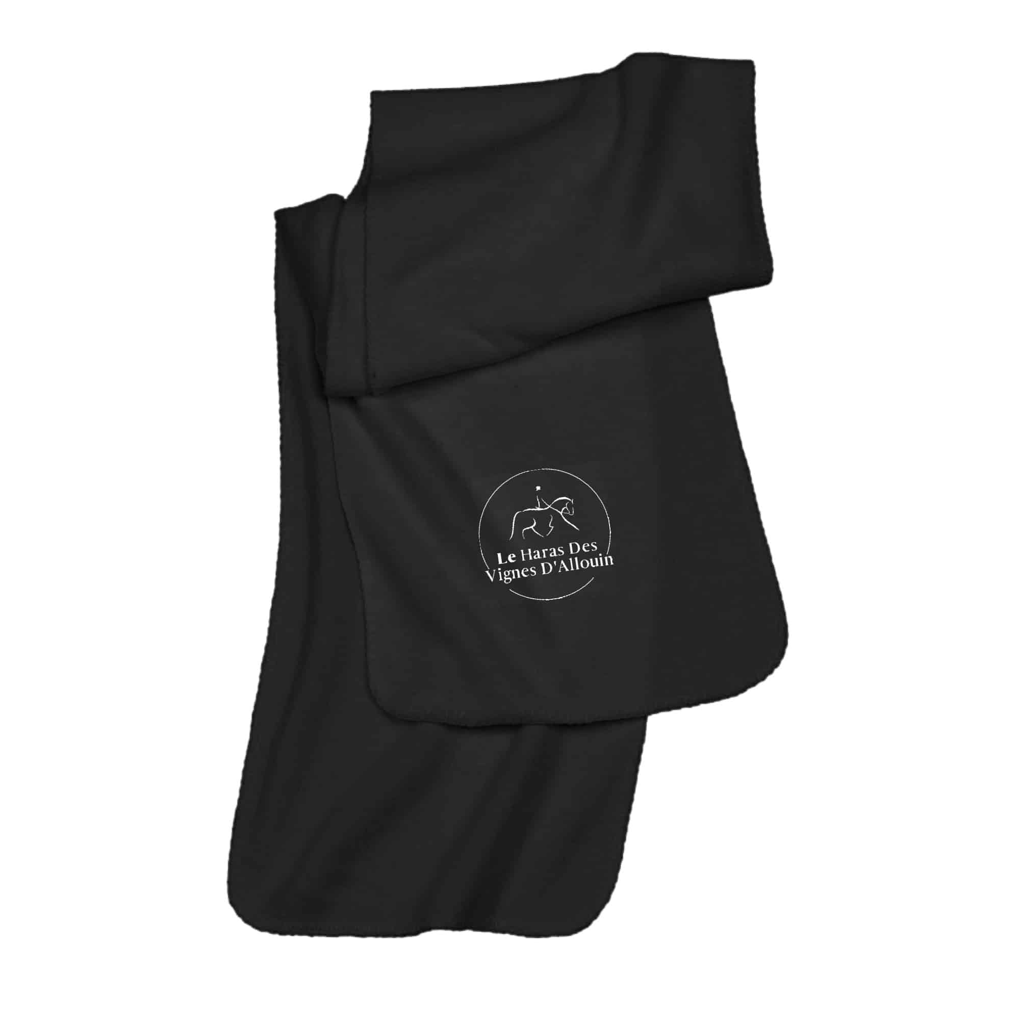 Echarpe - Le Haras des Vignes d'Allouin - Noir - KP878
