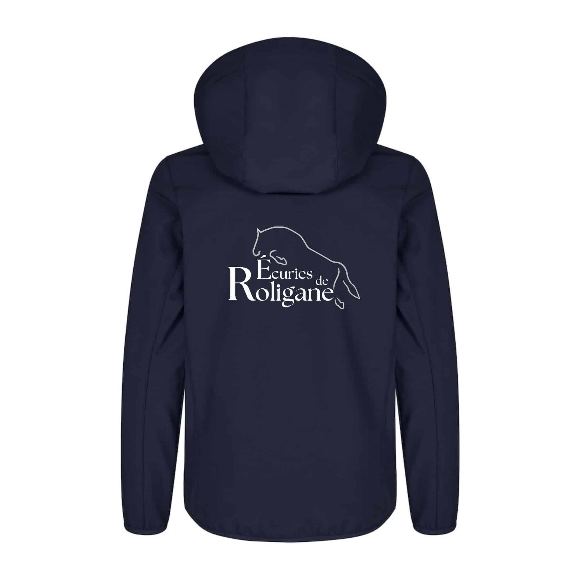 SOFTSHELL "Classic" (enfant) - Ecuries de Roligane – Navy - 0200909 – Image 3