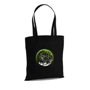 TOTE BAG - ASSOCIATION SPORTIVE CYCLO MAURICIENNE - Noir - WM101