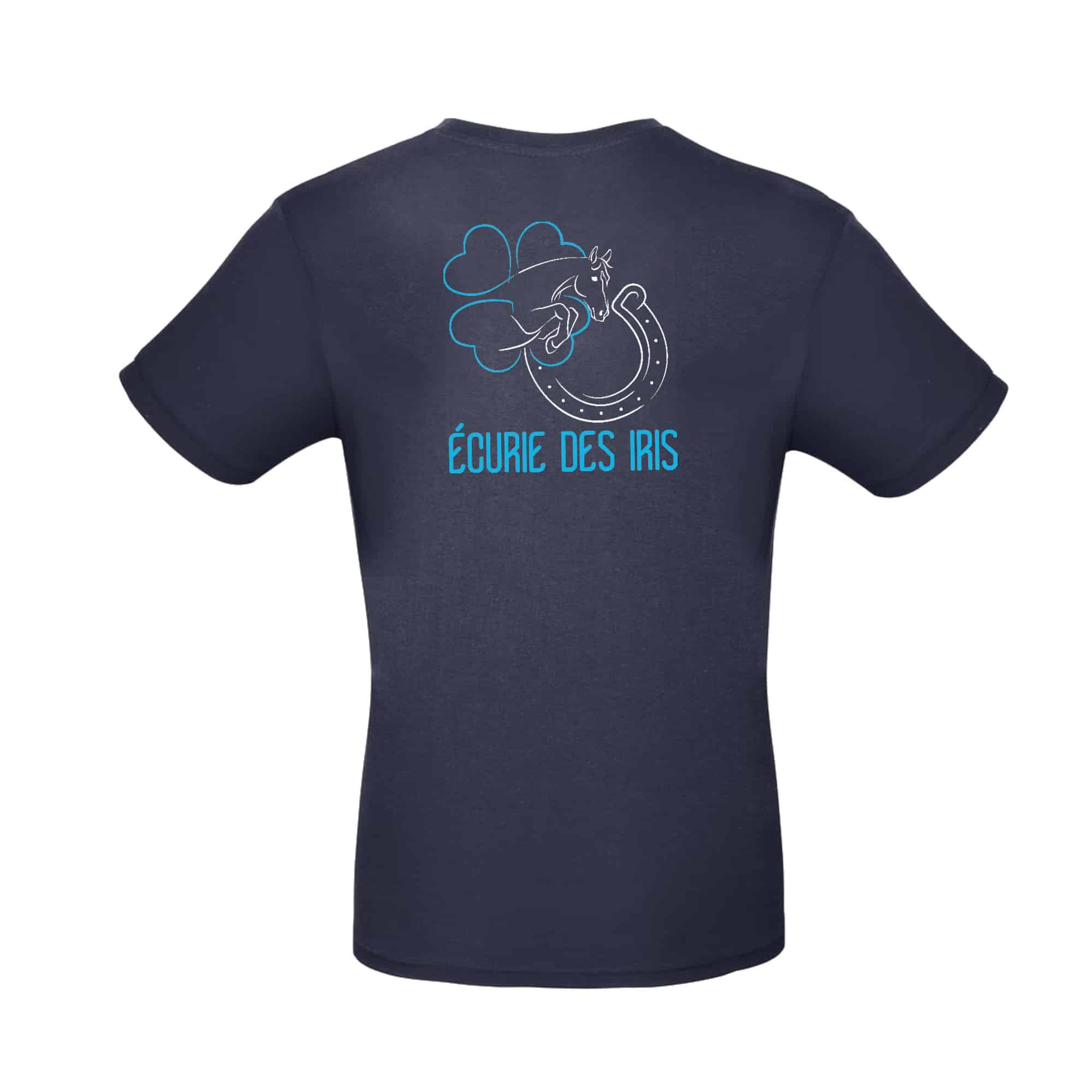 T-SHIRT (enfant) - Ecurie des Iris - Navy - BC03TK – Image 3