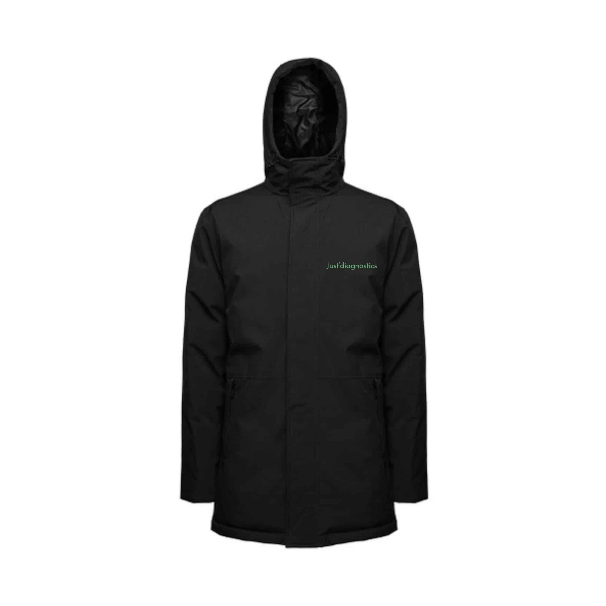 PARKA (unisexe) - Just’diagnostics - Noir - PK543