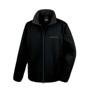 SOFTSHELL ECO (homme) – Just’diagnostics  - Noir - RS231