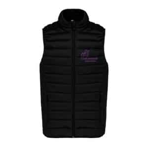DOUDOUNE SANS MANCHES (enfant) - Les Lavandes Equitation – Noir - K6115