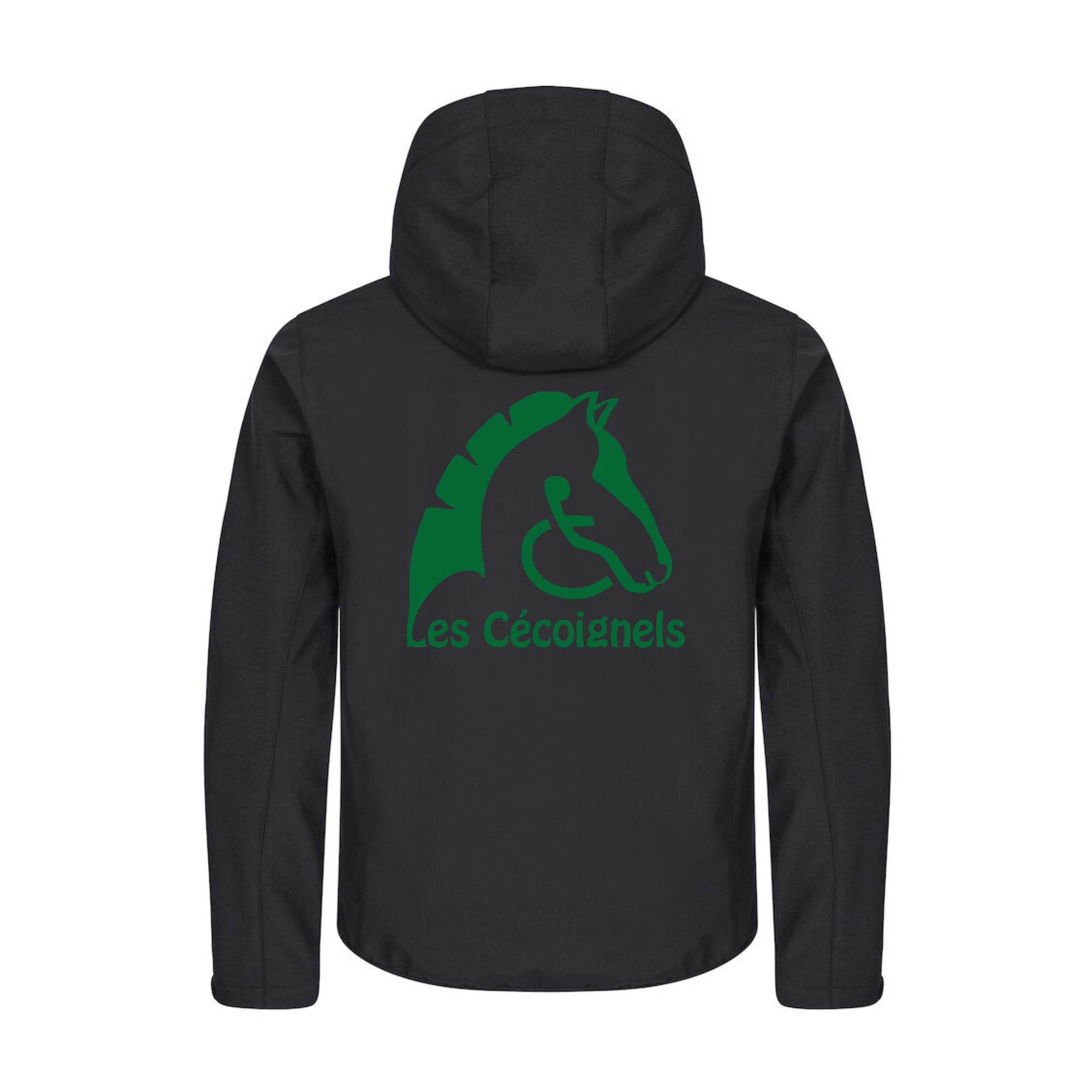 SOFTSHELL "Classic" (homme) - Les Cécoignels - Noir - 0200912 – Image 3