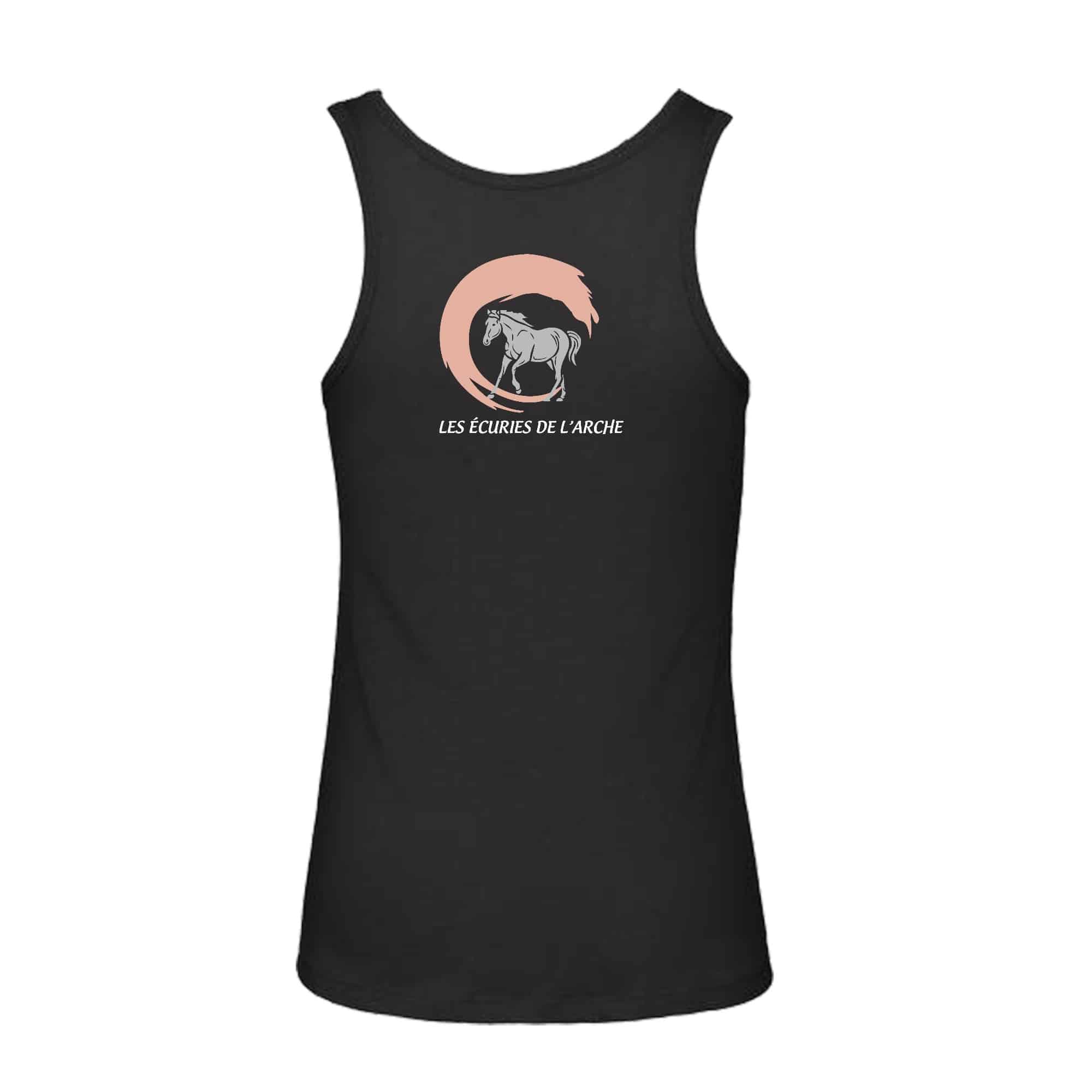 DEBARDEUR (femme) - Les écuries de l’arche - Noir - BC073 – Image 3