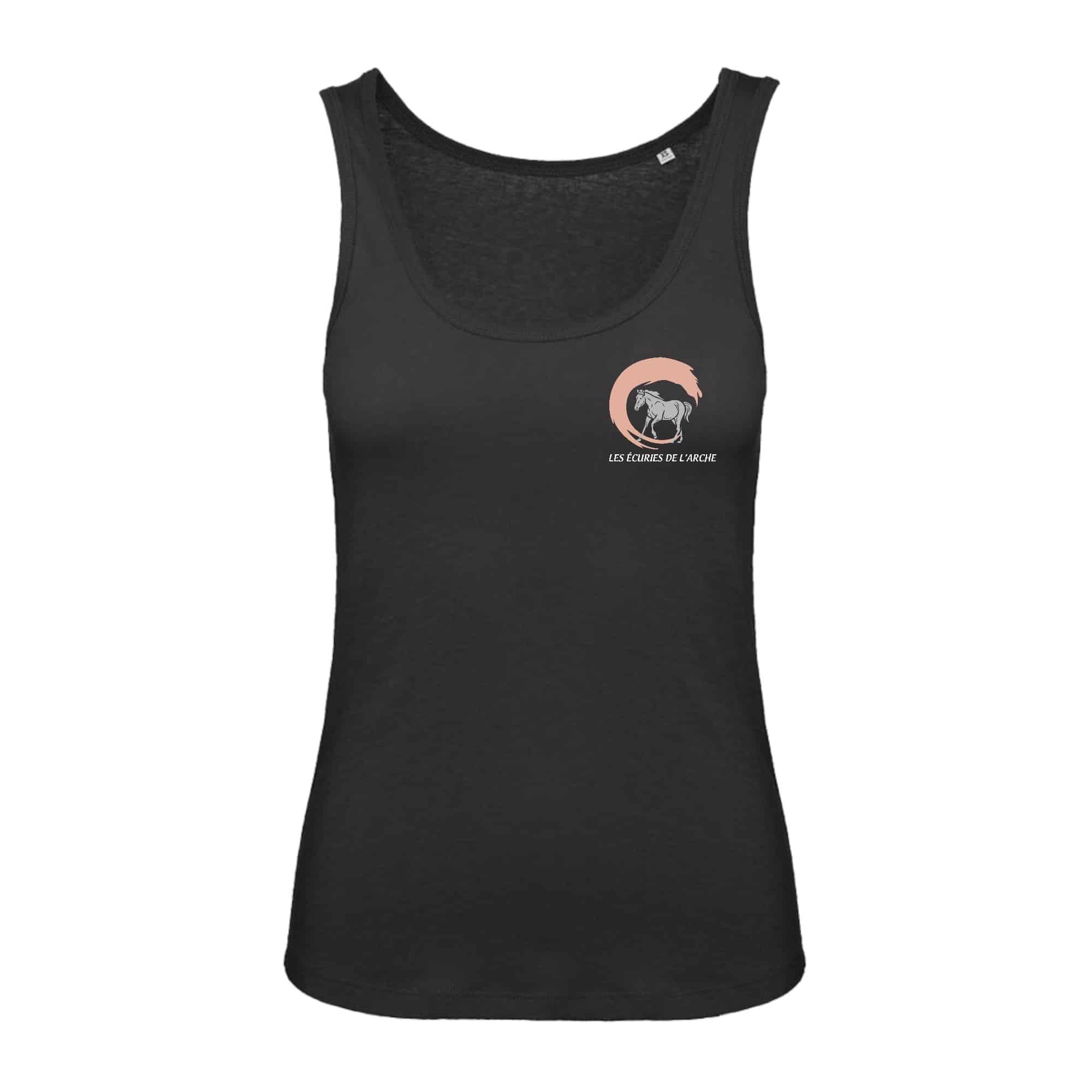 DEBARDEUR (femme) - Les écuries de l’arche - Noir - BC073