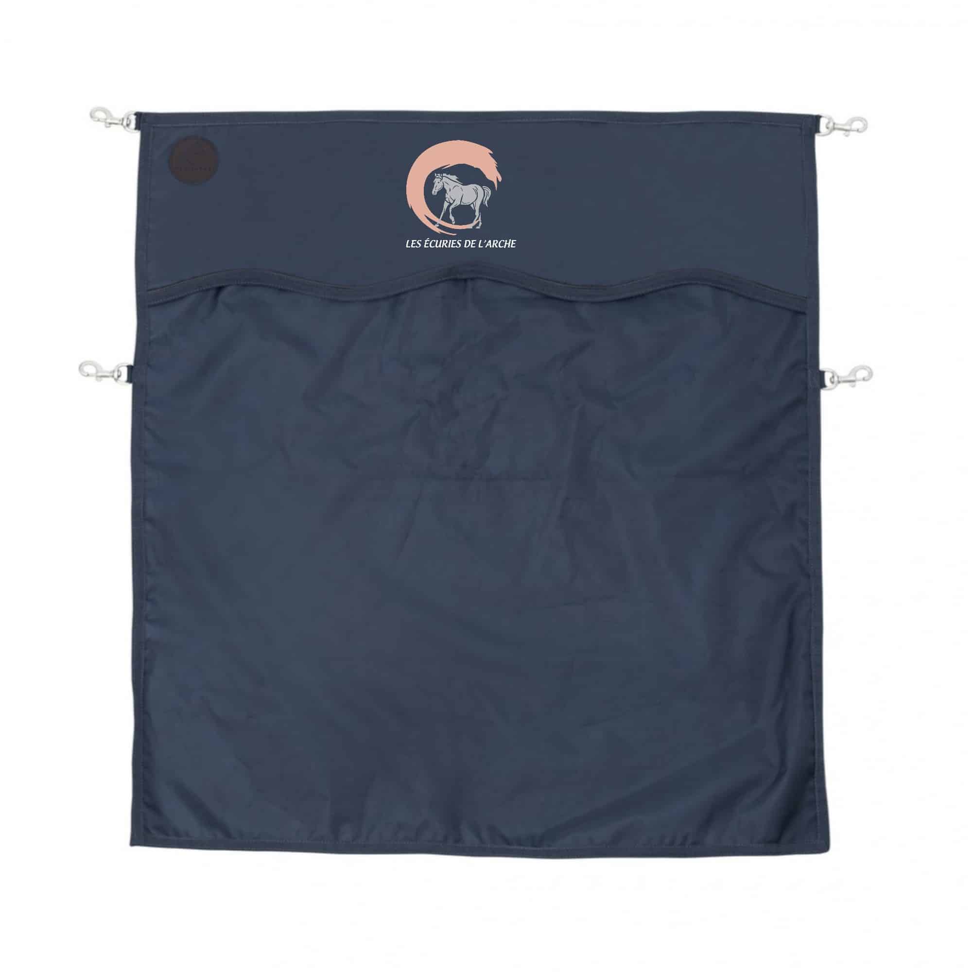 Rideau ou porte de box EQUITHÈME Premium - Les écuries de l’arche - Navy - RP001 – Image 2