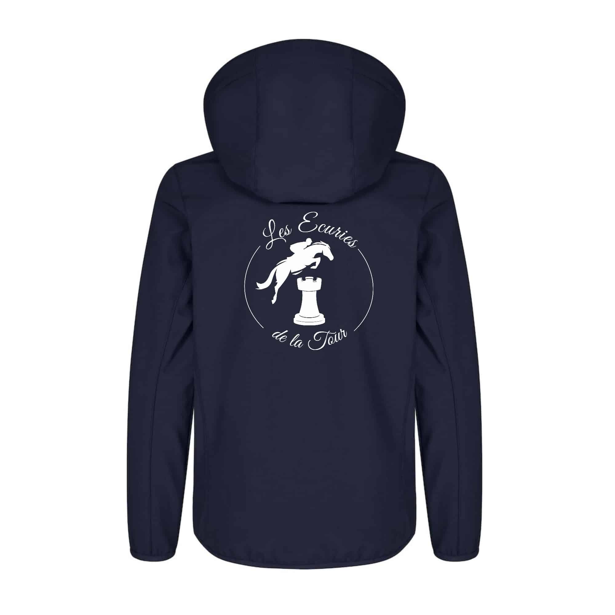 SOFTSHELL ''Classic'' (enfant) - Les écuries de la Tour - Navy - 0200909 – Image 3