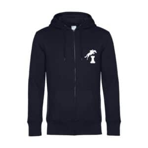 SWEAT ZIPPÉ (enfant) - Les écuries de la Tour - Navy - K455