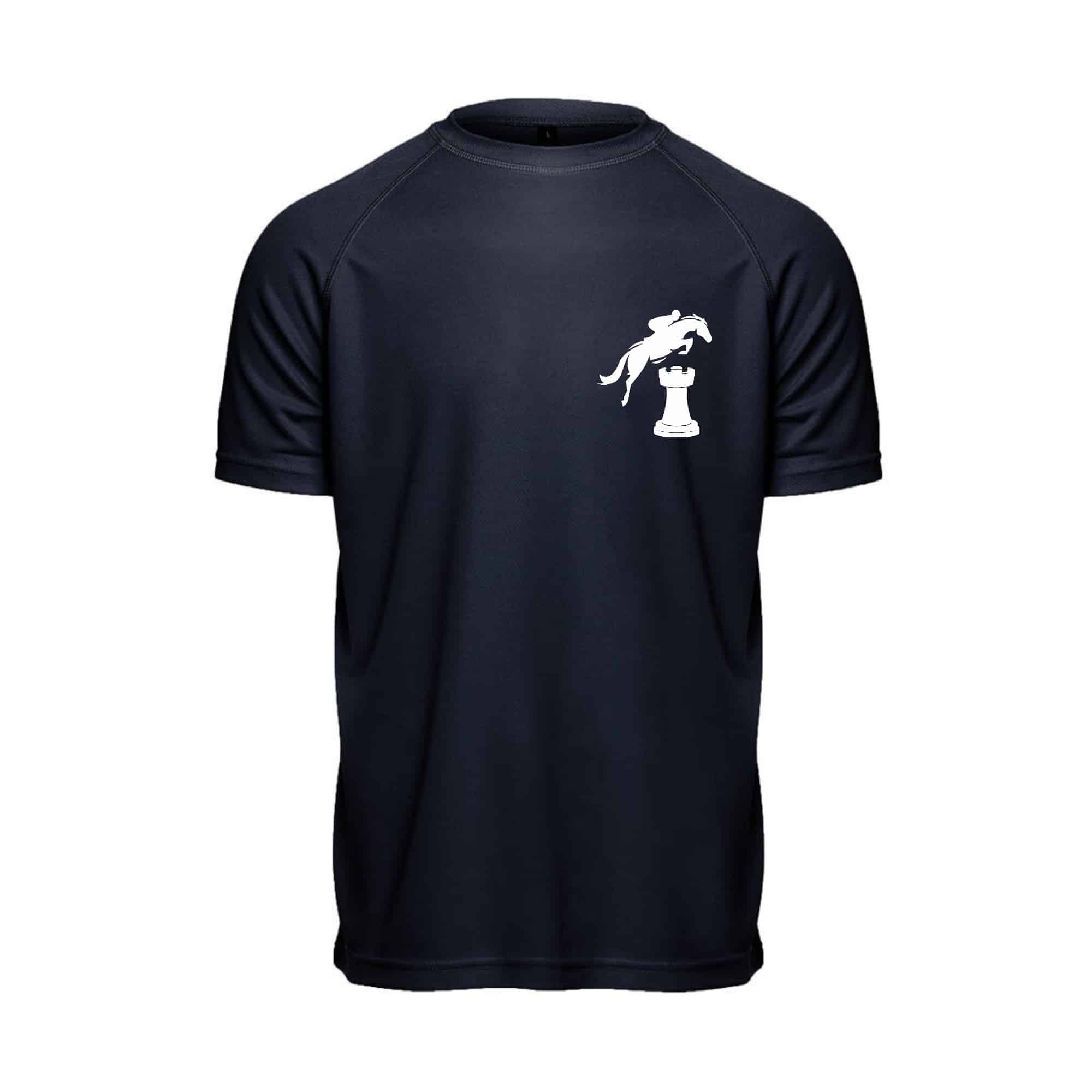 T-Shirt respirant (homme) - Les écuries de la Tour - Navy - PK140