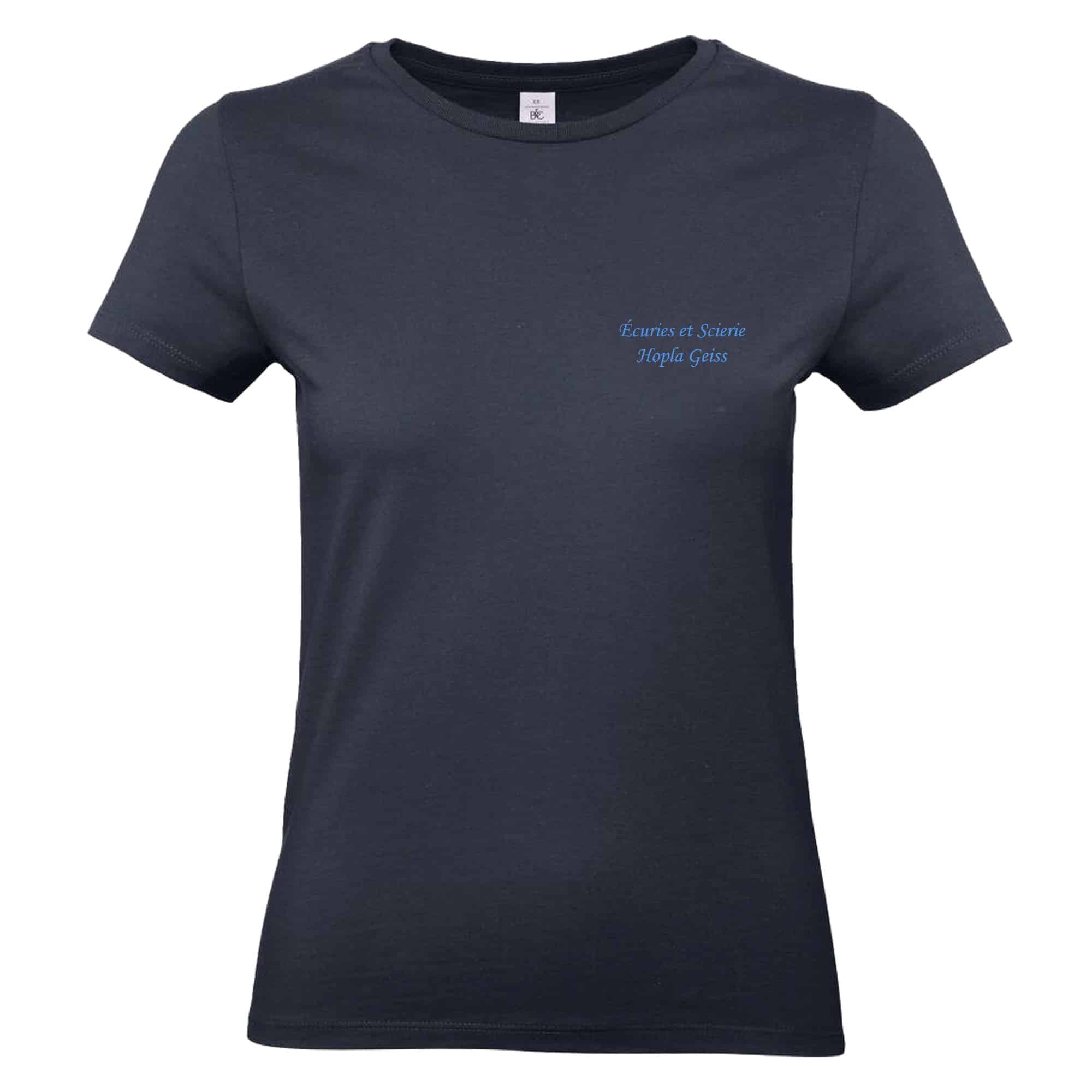 T-SHIRT (femme) - Les Écuries Hopla Geiss - BC04T – Image 4