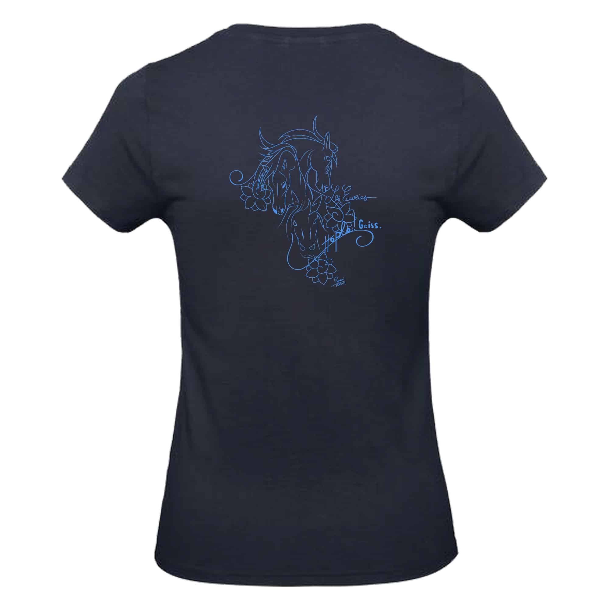 T-SHIRT (femme) - Les Écuries Hopla Geiss - BC04T – Image 5