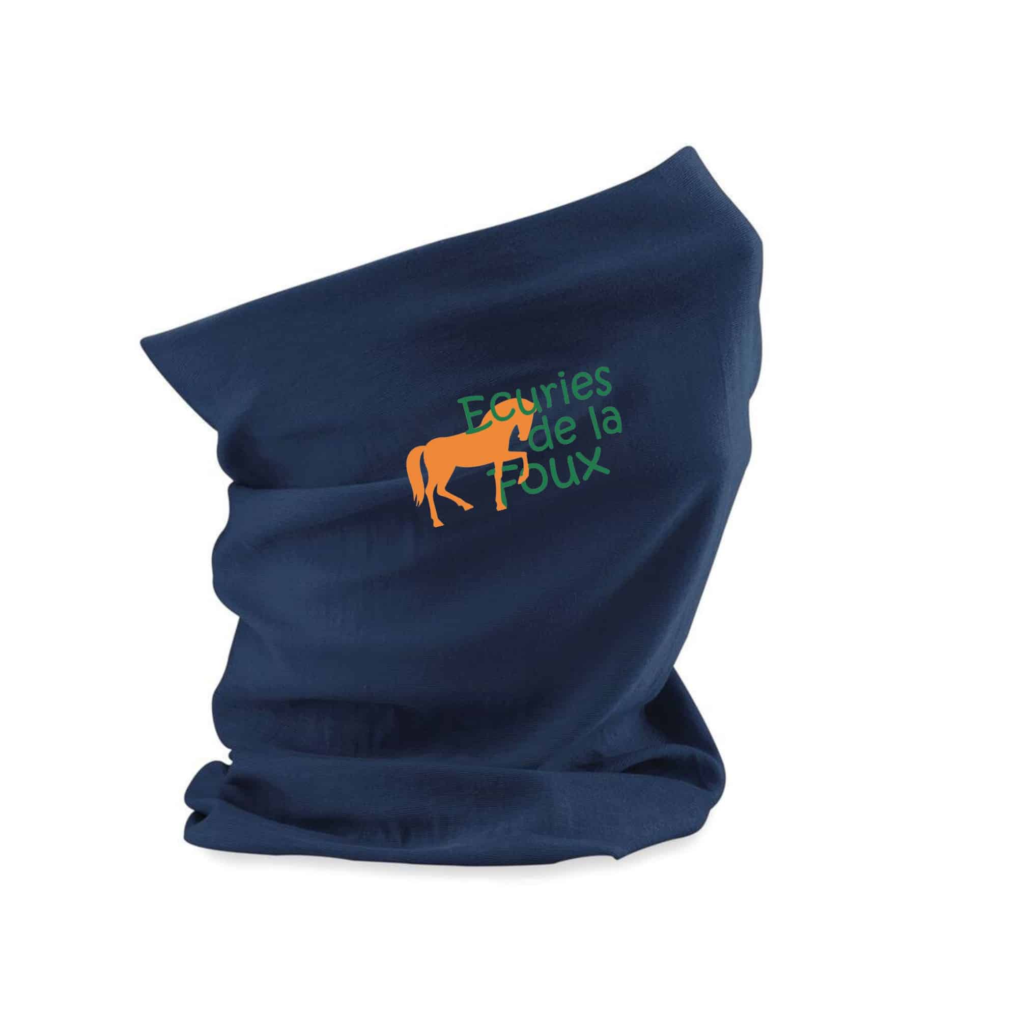 Cache cou - LES ECURIES DE LA FOUX - Navy - BF900