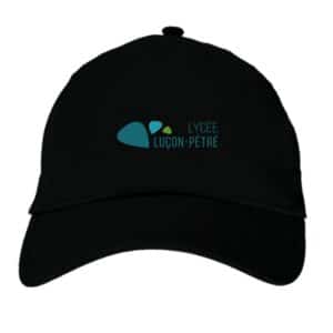 CASQUETTE - Lycée Luçon Pétré - Noir - BF015
