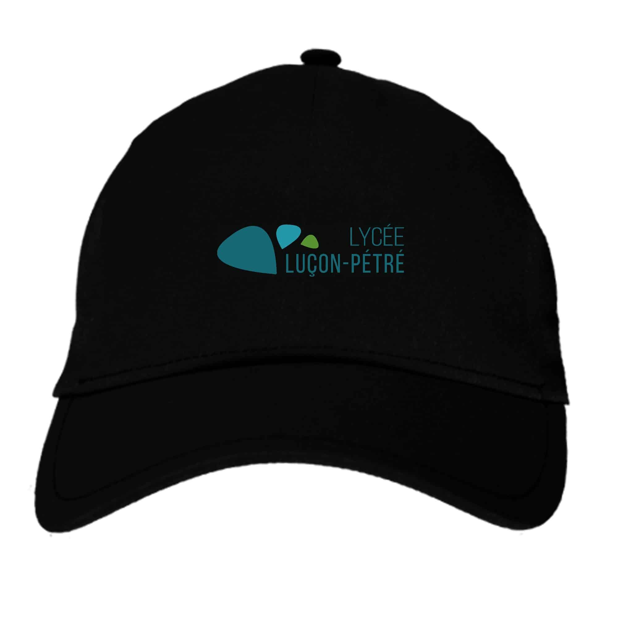 CASQUETTE - Lycée Luçon Pétré - Noir - BF015