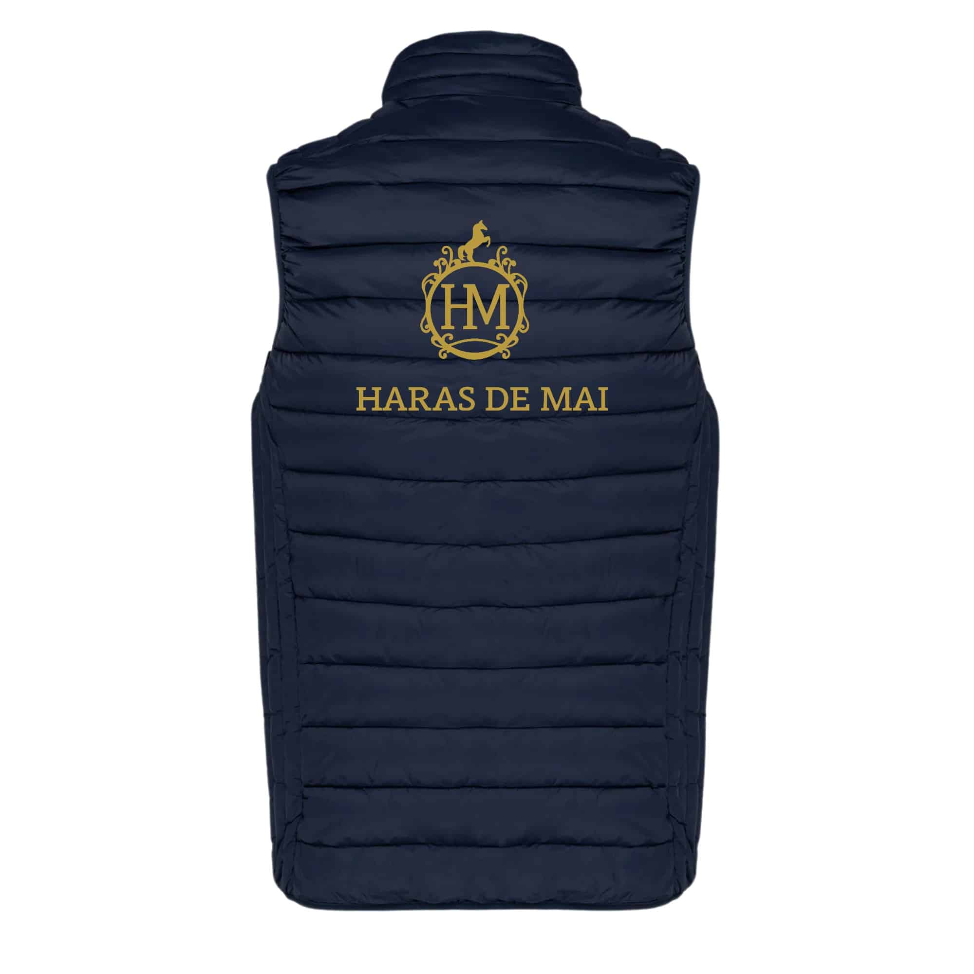 DOUDOUNE SANS MANCHES (homme) - Haras de Mai - Navy - K6113 – Image 3