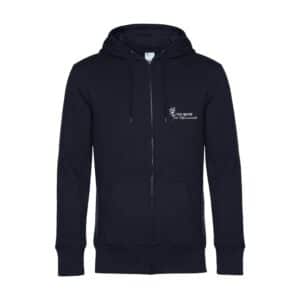 SWEAT ZIPPÉ (enfant) - Ferme Equestre de Maisonnette – Navy - K455
