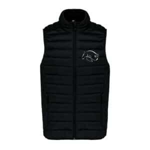 DOUDOUNE SANS MANCHES (enfant) - Manège team compétition - Noir - K6115