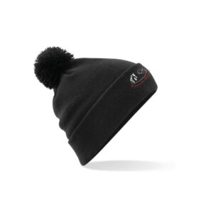 BONNET AVEC POMPOM - Domaine des mandets - Noir - BF426