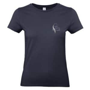 T-SHIRT (femme) - Écuries du Marais - Navy - BC04T