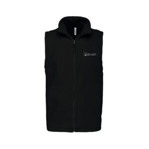 Veste micropolaire zippée sans manches (femme) – mec'alpes 74 - Noir - K906