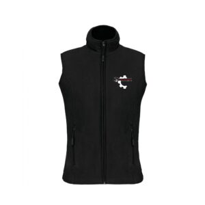 Veste micropolaire zippée sans manches (femme) – mec'alpes 74 - Noir - K906