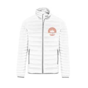 DOUDOUNE AVEC MANCHES (femme) - Miss Harmony Paca - Blanc - K6121