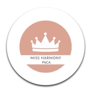 STICKER ROND - Miss Harmony Paca - STI001