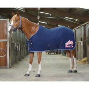 Chemise polaire Riding World (avec attaches) - Centre Equestre de la grande motte - Navy - 400637