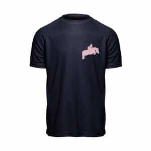 T-Shirt respirant (homme) - Centre Equestre de la grande motte - Navy - PK140