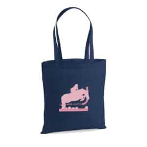 TOTE BAG - Centre Equestre de la grande motte - Navy - WM101