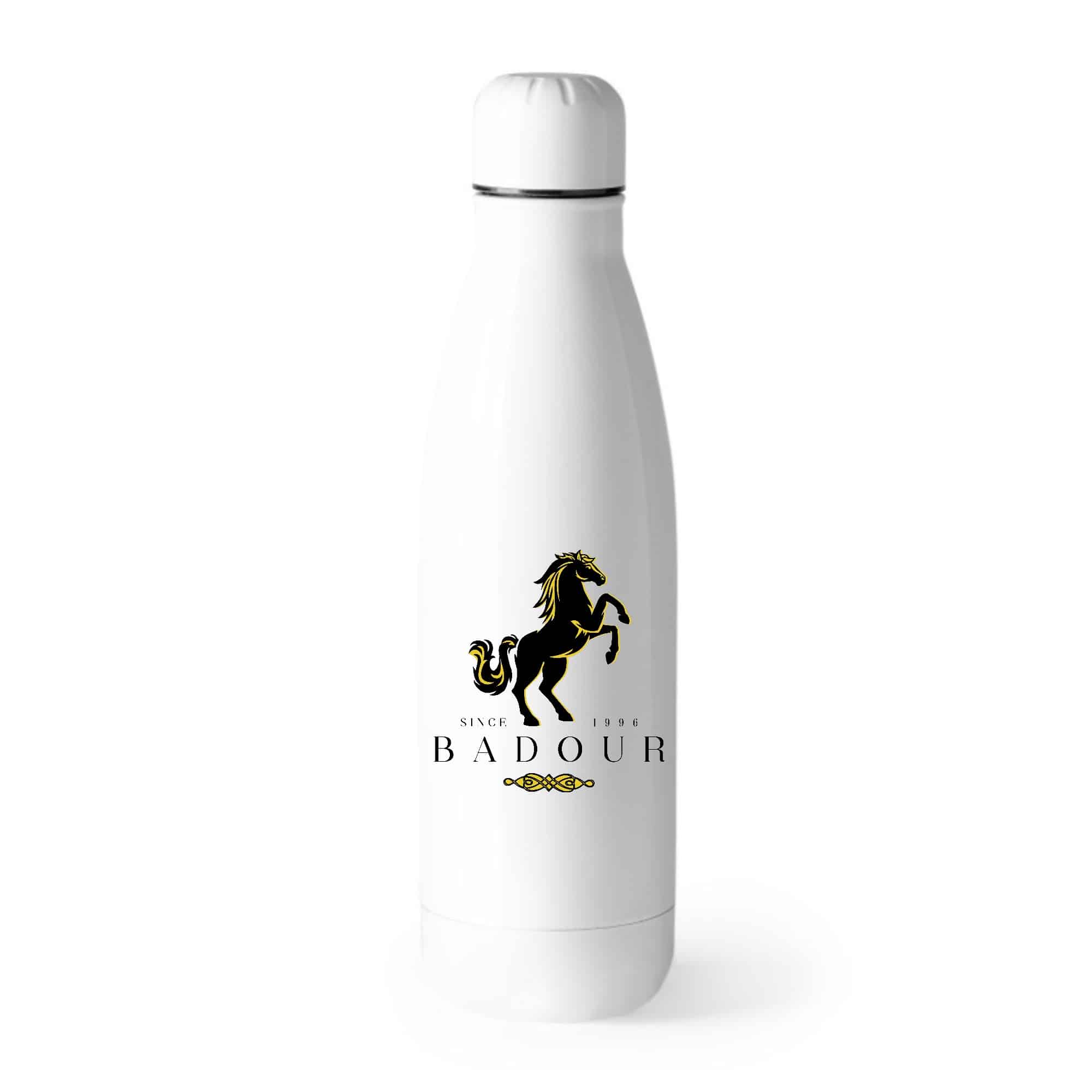 Gourde Blanche 500ml - Ferme equestre du badour - GRD001