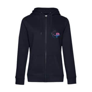 SWEAT ZIPPÉ (femme) - Centre équestre des picotains - Navy - BCW03Q