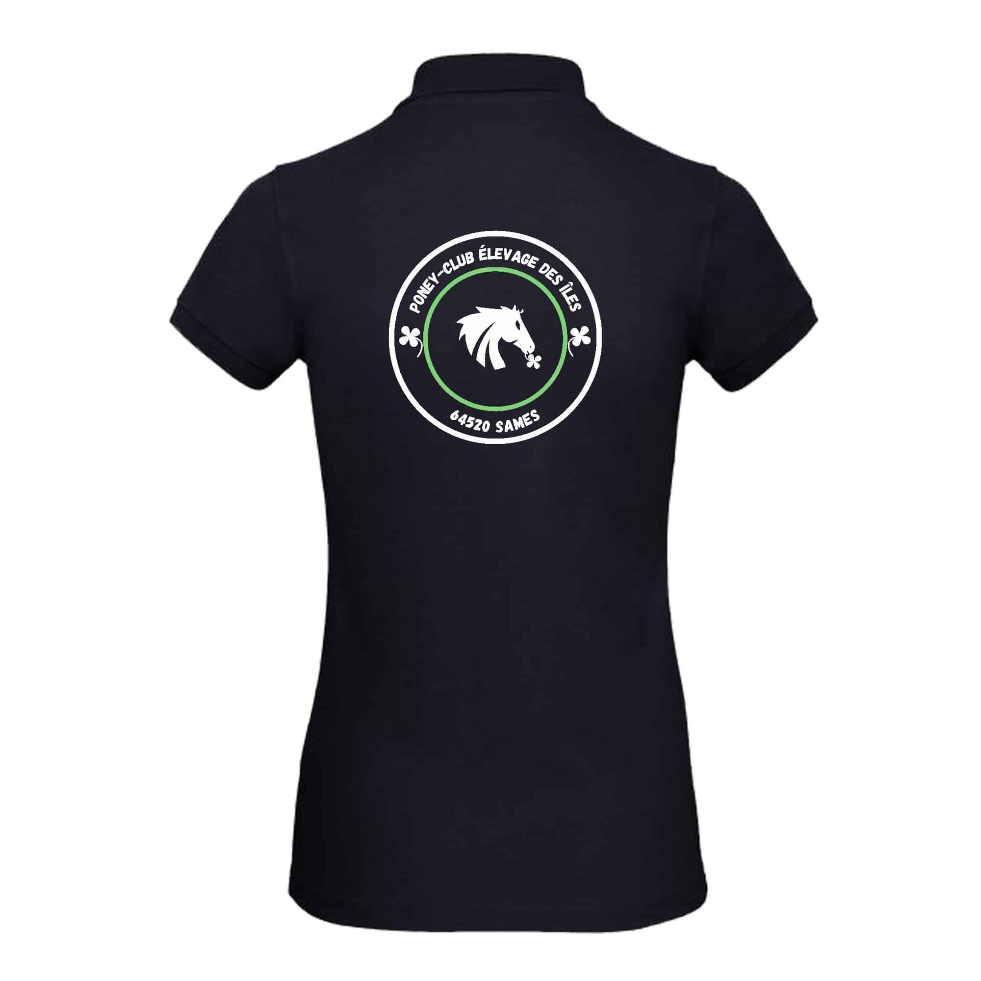 SWEAT A CAPUCHE (femme) – Poney club des îles - Navy - BCW34B – Image 3
