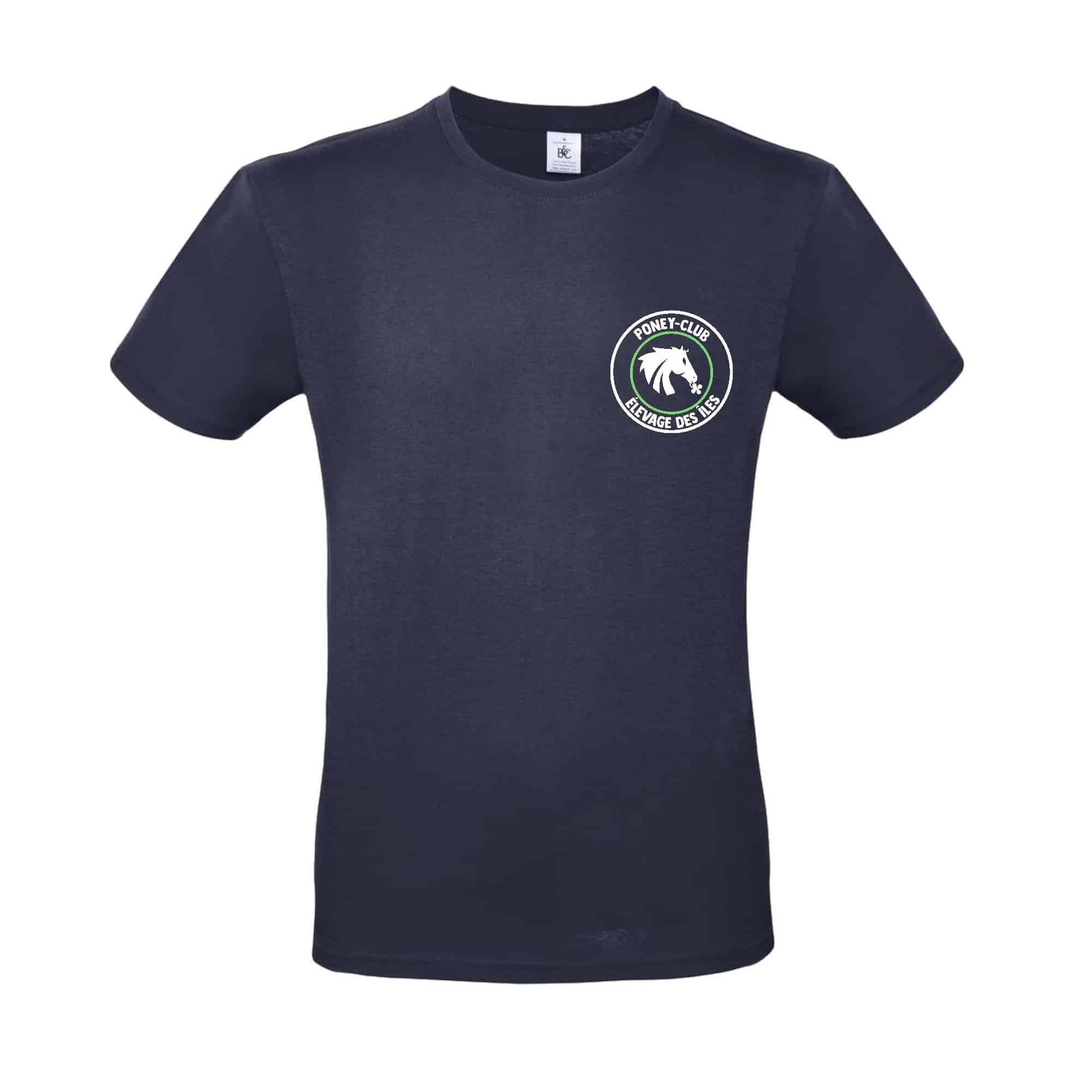 T-SHIRT (enfant) - Poney club des îles - Navy - BC03TK