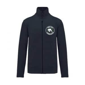 Veste micropolaire zippée (femme) – Poney club des îles - Navy – K907