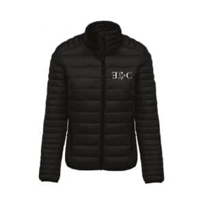 DOUDOUNE AVEC MANCHES (femme) - Poney club du Nanchet – Noir - K6121