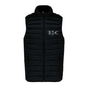 DOUDOUNE SANS MANCHES (enfant) - Poney club du Nanchet – Noir - K6115