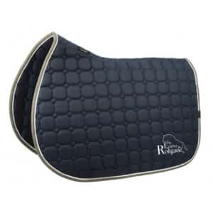 Tapis de selle Equithème "Orion" - Ecuries de Roligane - Navy - 20477