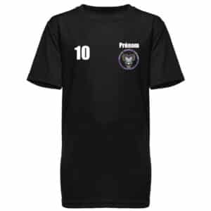 T-Shirt respirant (enfant) - Club roller hockey aubagne - Noir - PK142