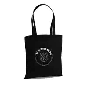 TOTE BAG - Les Sabots de Rio - Noir - WM101